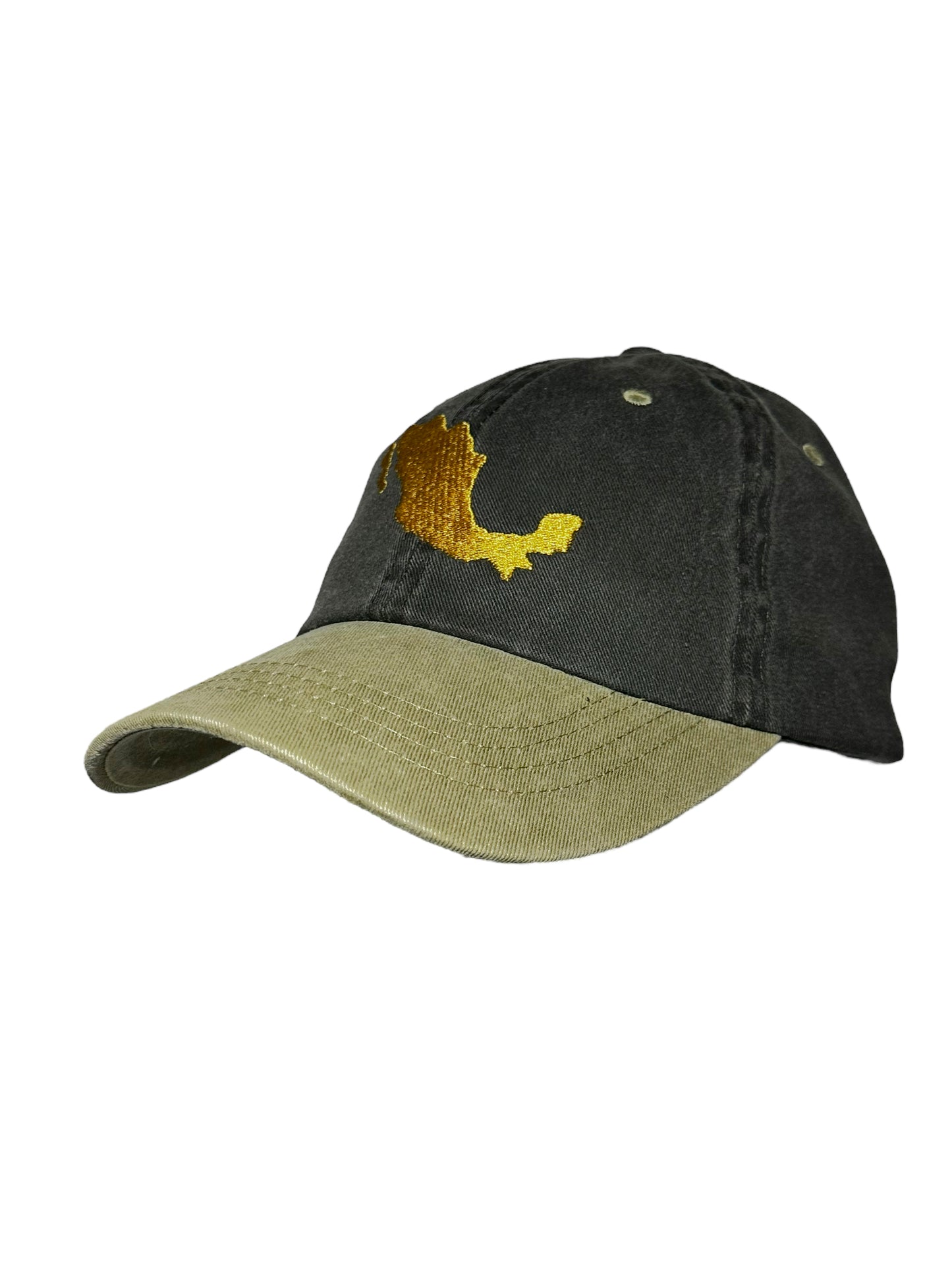 Gorra Brillen Verde/Khaki/Dorado