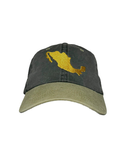 Gorra Brillen Verde/Khaki/Dorado