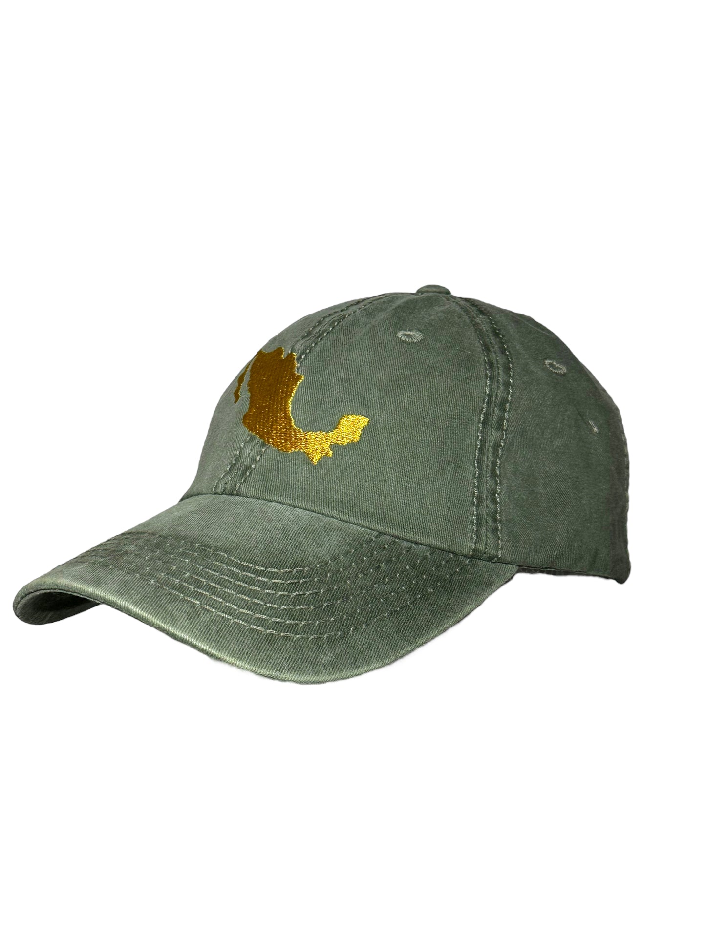 Gorra Brillen Verde/Dorado